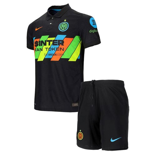 Camiseta Inter Milan Replica Tercera Ropa Niños 2021/22